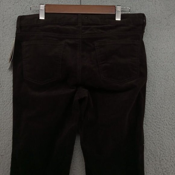 Edyson‎ Pants Womens 30 Brown Walnut Velvet Skinny Fit Trousers Stitch Fix - Picture 3 of 9